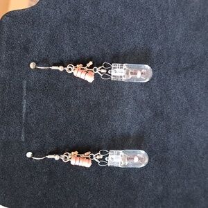 IrResistorble Pink Bulb Earrings